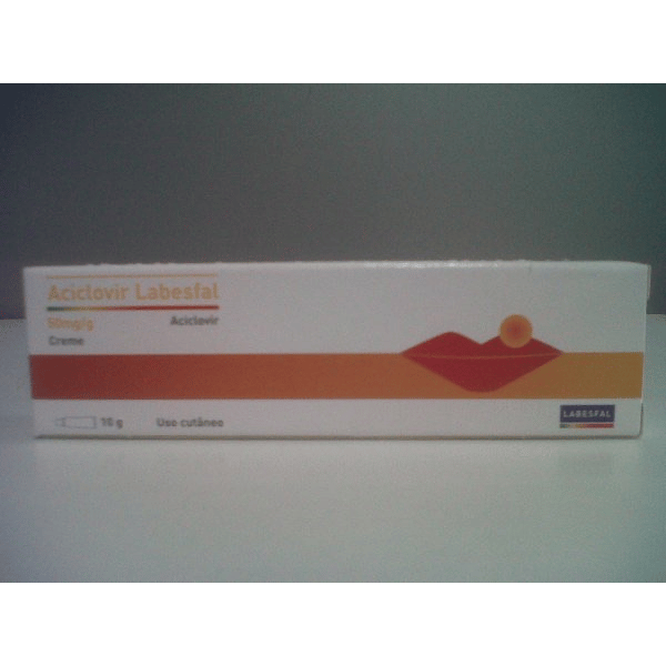 Aciclovir Labesfal, 50 mg/g-10 g x 1 creme bisnaga