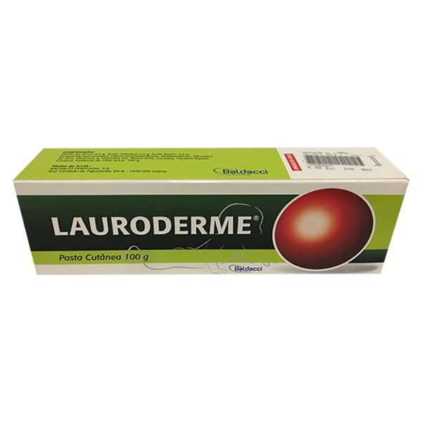 Lauroderme , 95 mg/g + 5 mg/g Bisnaga 100 g Pasta cutan