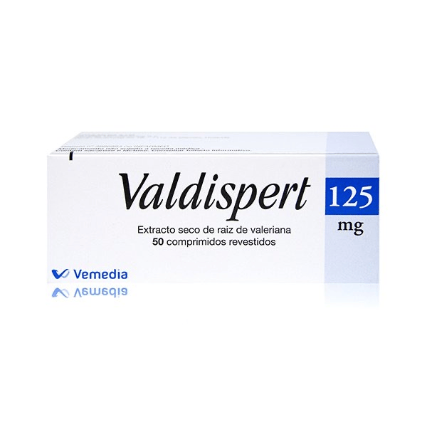 Valdispert, 125 mg x 50 comp rev