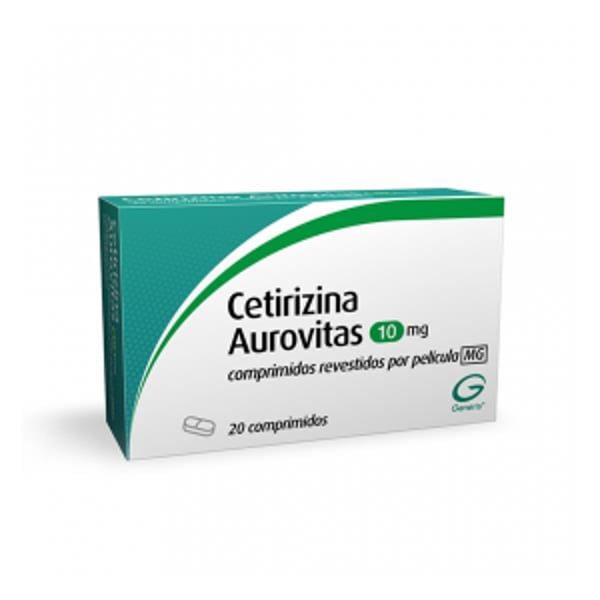 Loratadina Aurovitas MG, 10 mg x 20 comp