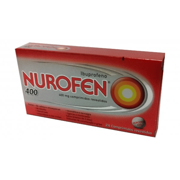 Nurofen 400 , 400 mg Blister 24 Unidade(s) Comp revest