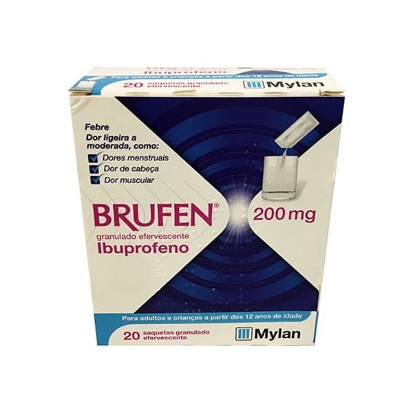 Brufen , 200 mg 20 Saqueta Granul eferv