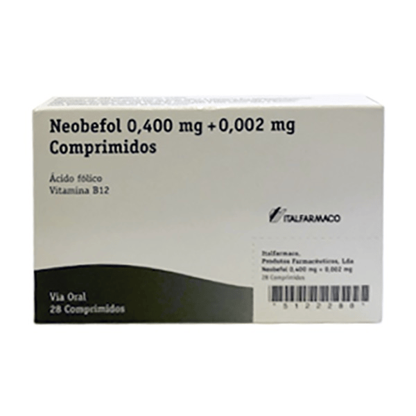 Neobefol, 0,4/0,002 mg x 28 comp