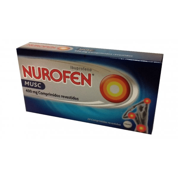 Nurofen Musc , 400 mg Blister 24 Unidade(s) Comp revest
