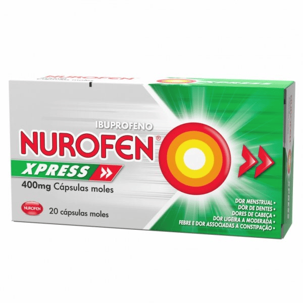 Nurofen Xpress, 400 mg x 20 cáps mole