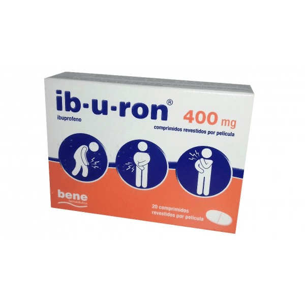 Ib-u-ron , 400 mg Blister 20 Unidade(s) Comp revest pelic