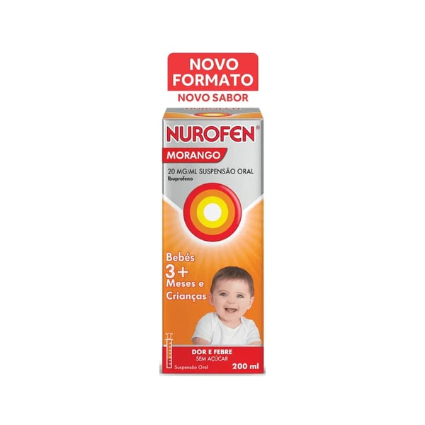 Nurofen Morango Suspensão Oral 20 mg/ml