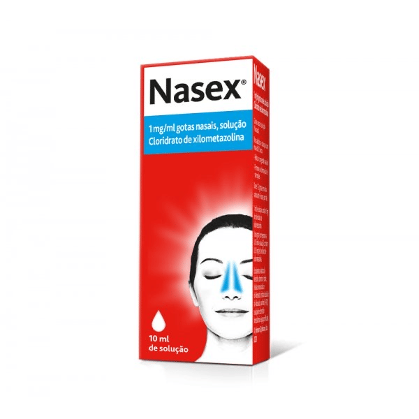 Nasex, 1 mg/mL-10 mL x 1 sol nasal conta-gotas