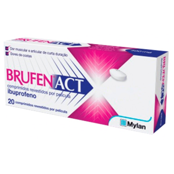 Brufenact , 200 mg Blister 20 Unidade(s) Comp revest pelic