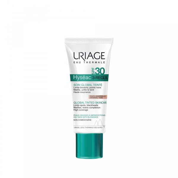 Uriage Hyseac 3-Regul Teint Creme Com Cor SPF30+ 40ml