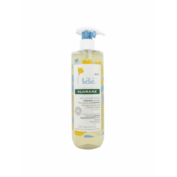 Klorane Bebe Gel Suave Corpo/Cabelo 500ml
