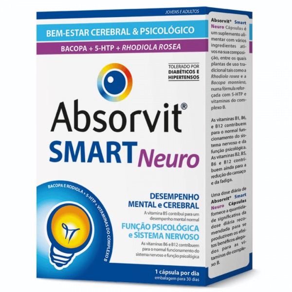 Absorvit Smart Neuro Cápsula x30