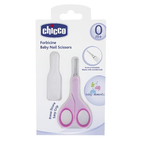 Chicco Tesoura Unhas Rosa