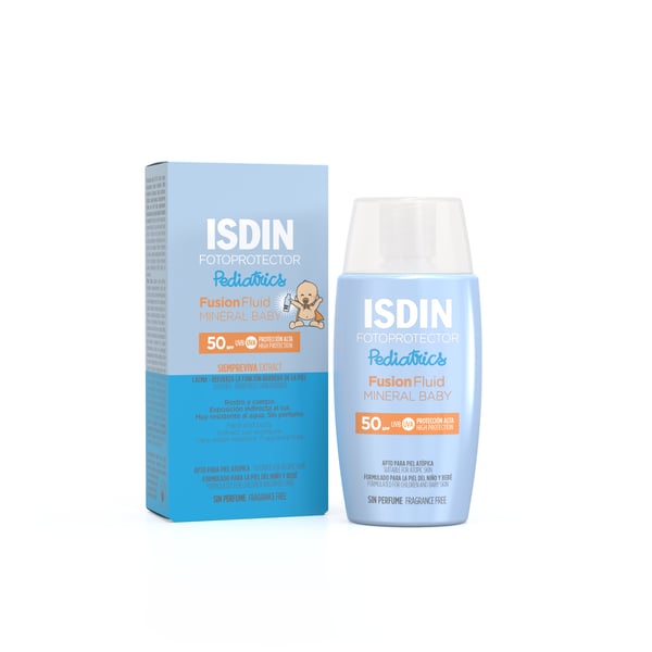 ISDIN Fotoprotector Pediatrics MINERAL BABY SPF50 50ML - Protetor solar para crianças