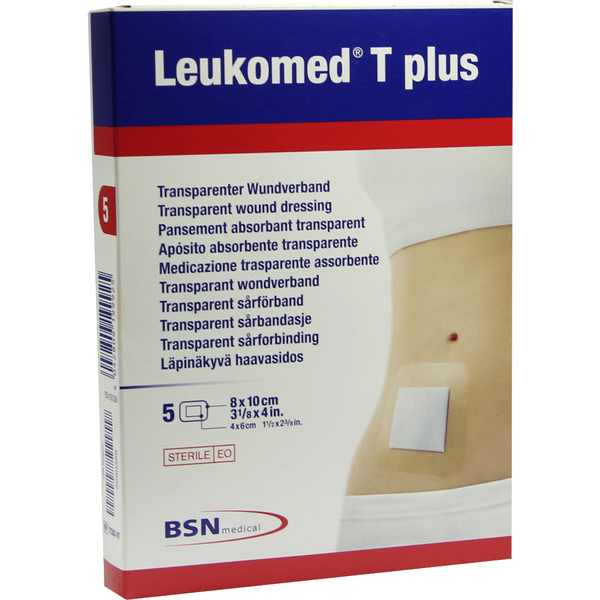 Leukomed T Plus Penso Absorv 8x10cm X5