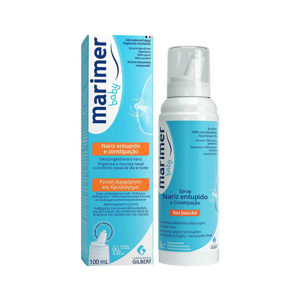 Marimer Baby Higiene Nasal Nariz Entupido Hipertónico 100ml
