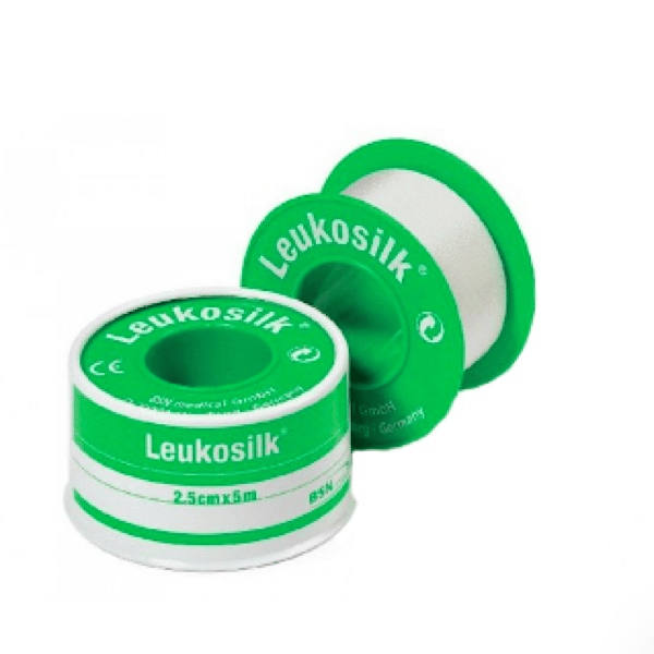 Leukosilk Adesivo 2,5cmx5m 01022-00