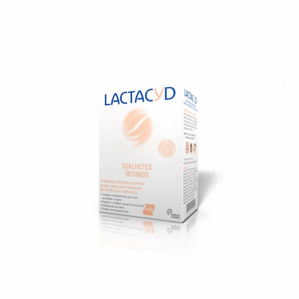 Lactacyd Intimo Toalhete Hig Intima X10