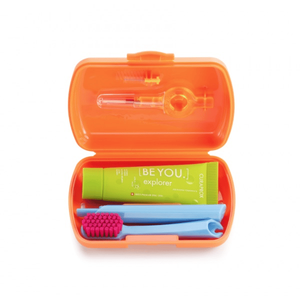 Curaprox Viagem Kit Explorer Laranja