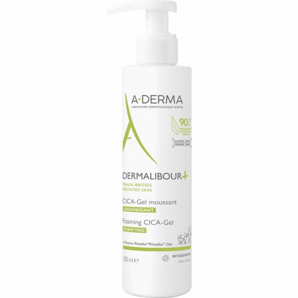 A-Derma Dermalibour+ CICA Gel Espuma 200ml