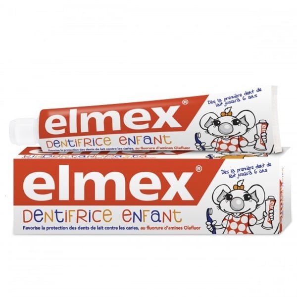 Elmex Criança Pasta Dentífrica Infantil 50ml 0-6Anos
