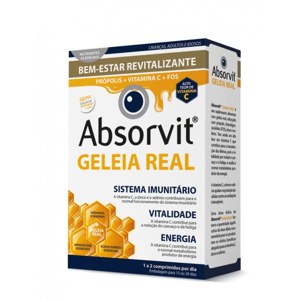 Absorvit Geleia Real Comprimidos x30