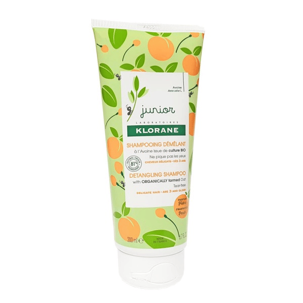 Klorane Petit Junior Champô Desembaraçador Pêssego 200ml