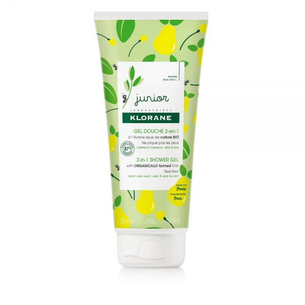 Klorane Petit Junior Gel de Duche Pêra 2 em 1 200ml