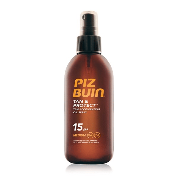 Piz Buin Tan Protect Óleo em Spray SPF15+ 150ml