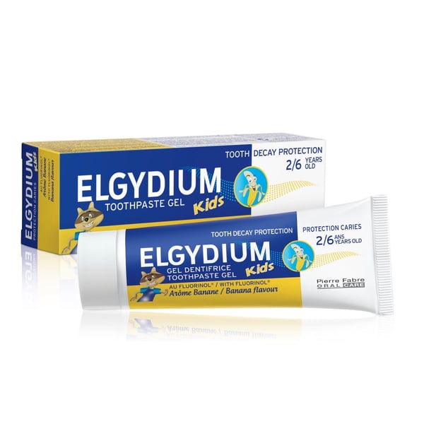 Elgydium Kids Gel Dentífrico Banana 50ml