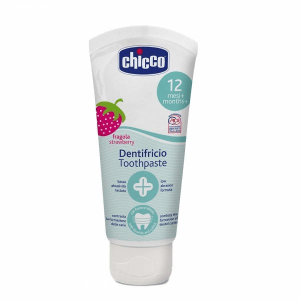 Chicco Pasta De Dentes Morango 12M+