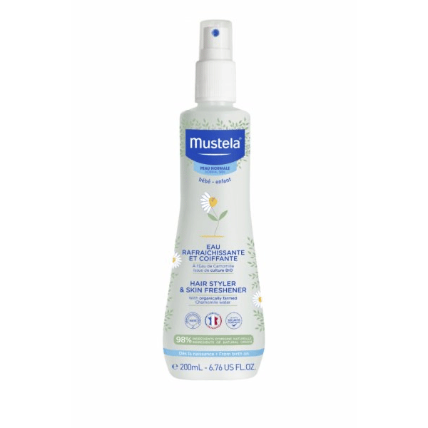 Mustela Bebé Água Refrescante Perfumada Pele Normal 200ml