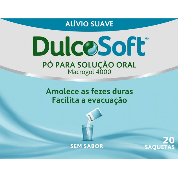 DulcoSoft Pó Para Solução Oral saquetas x20 