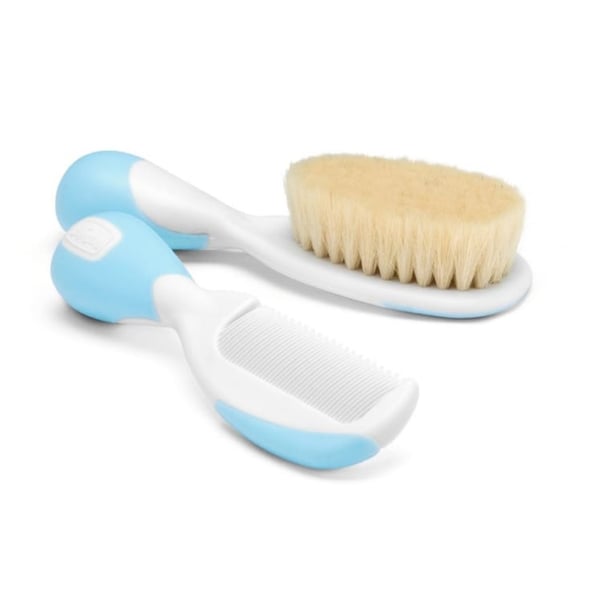 Chicco Kit Escova e Pente Cerda Azul