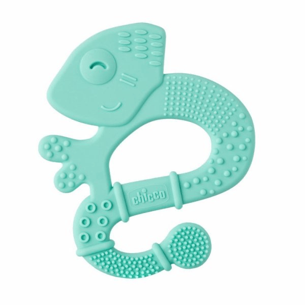 Chicco Anel Dentição Iguana Azul 2M+