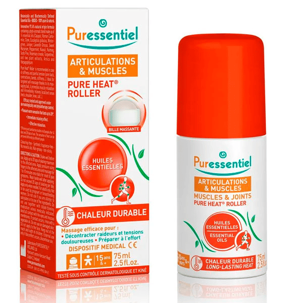 Puressentiel Pure Heat Roll On Articulações E Músculos 75ml