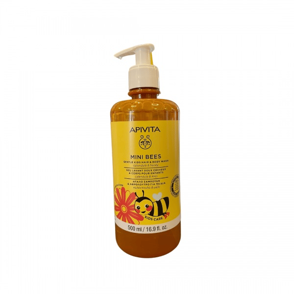 Apivita Mini Bees Gentle Kids Cabelo/Corpo 500ml