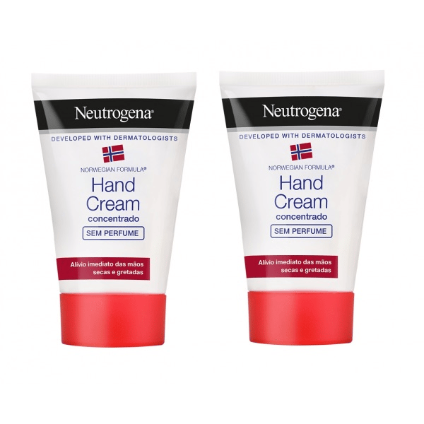 Neutrogena Creme de Mãos Concentrado Sem Perfume 50ml Duo