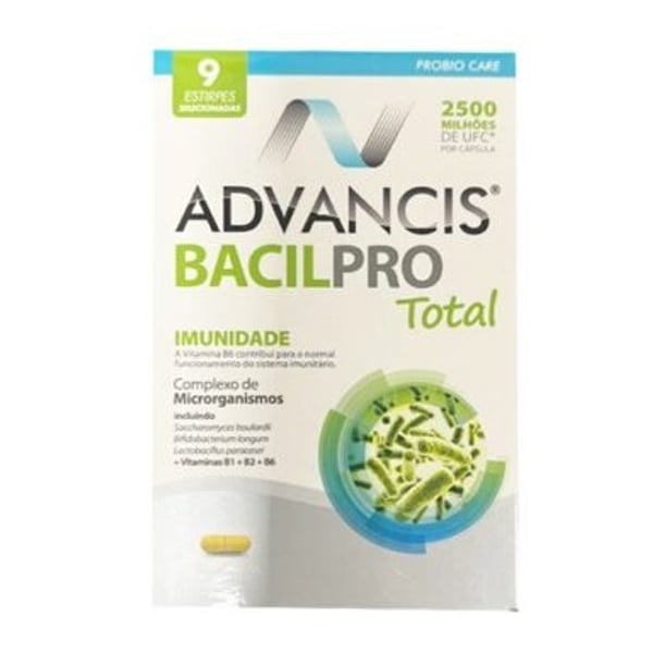 Advancis Bacilpro Total Cápsulas x20