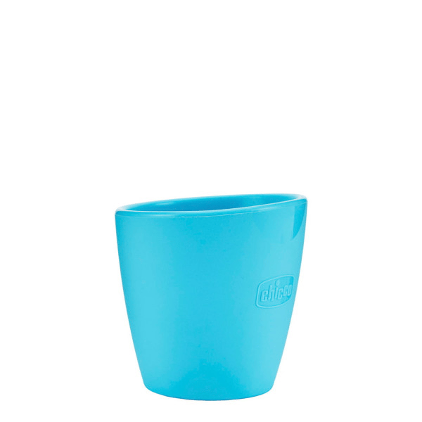 Chicco Mini Copo Silicone Azul +6M