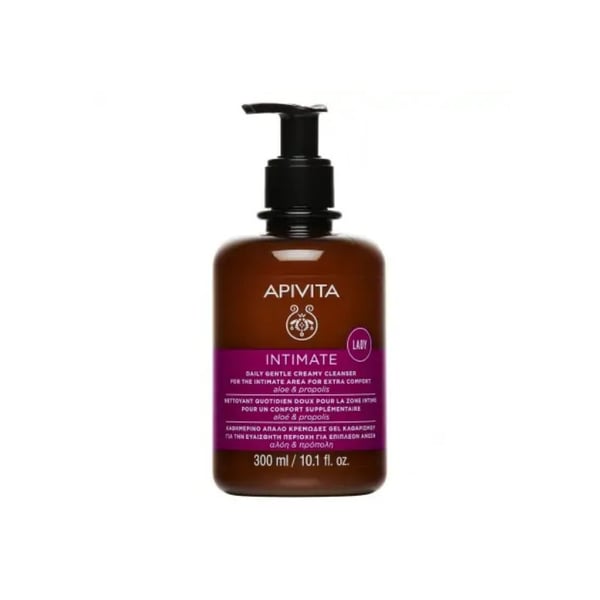 Apivita Higiene Íntima Lady Creme Limpeza Suave 300ml