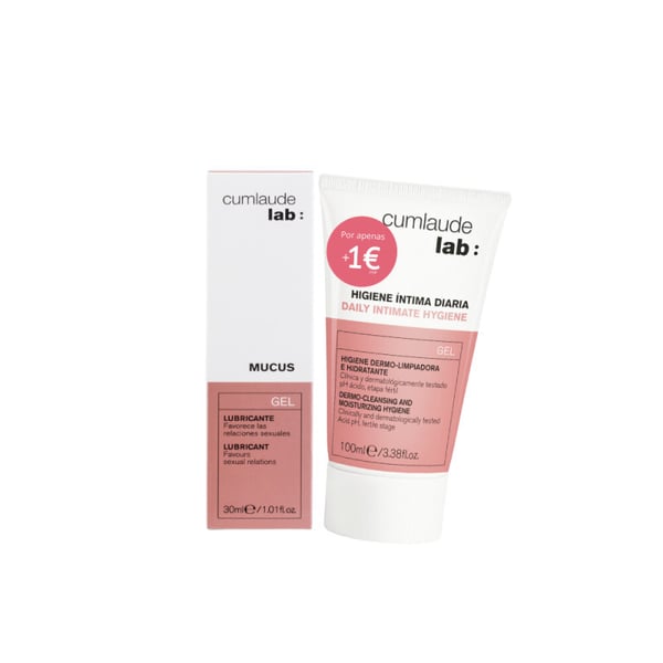 Cumlaude Lab Mucus Gel + Gel Higiene Íntima Diária