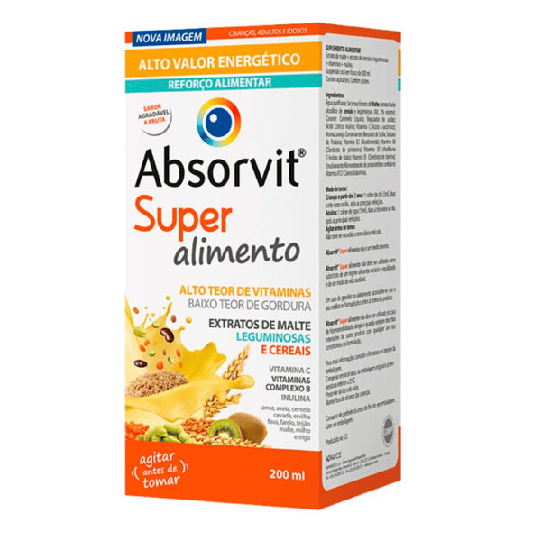 Absorvit Mais Alimento Suspensão 200ml