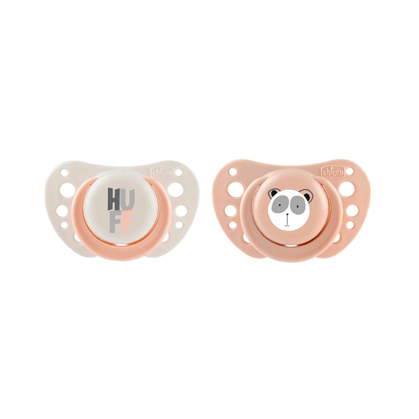 Chicco Chupetas Physio Air Rosa 2-6m+ x2