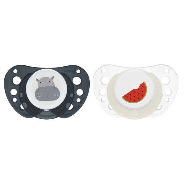 Chicco Chupetas Physio Air Silicone Hipo/Melancia 16-36m+