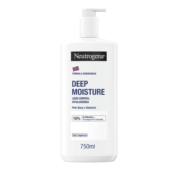 Neutrogena Deep Moisture Loção Corporal 750ml