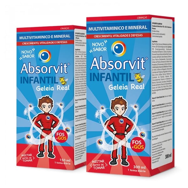 Absorvit Infantil Gelei Real Emul 300Ml