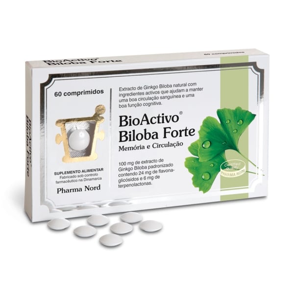 BioActivo Biloba Forte 100mg Comprimidos x60