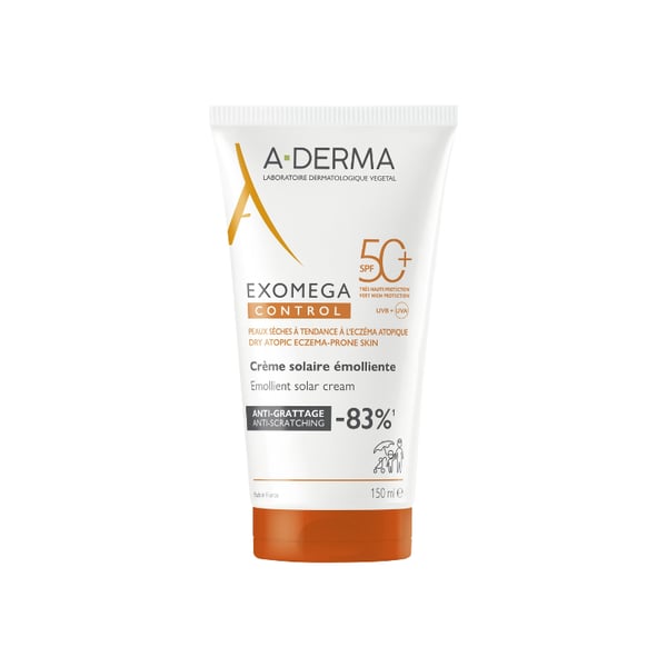 A-Derma EXOMEGA Protetor Solar Emoliente SPF50+ 150ml