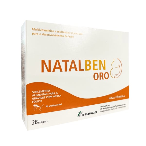Natalben Oro Pó Saquetas x28